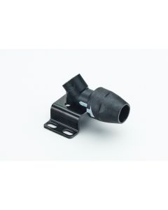 Nipple wall mount 1 port ISO 228  - Inlet AIRnet end  - Thread outlet 1/2"