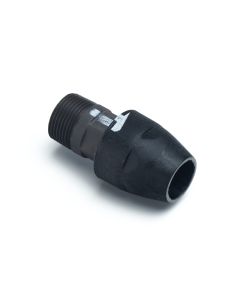 Nipple Socket ISO 7-R Male Aluminium D20 x 3/4"