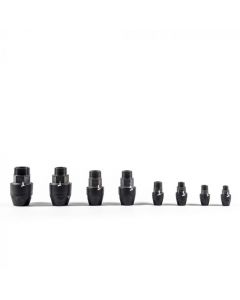 Nipple Socket ISO 7-R Male Aluminium D50 x 1 1/2"