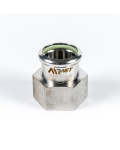 Nipple Socket Female 316L D22x3/4" ISO228